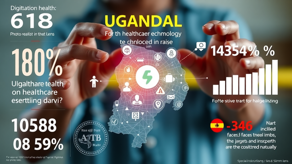 Digital health statistics and healthcare technology adoption in Uganda