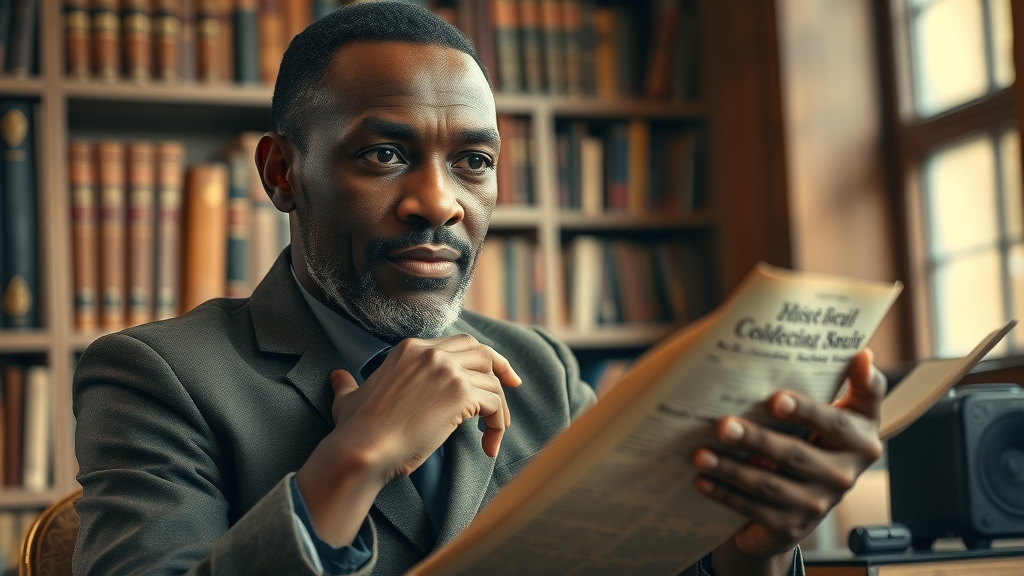Reflective African historian comparing colonial media control to modern East Africa business media ownership