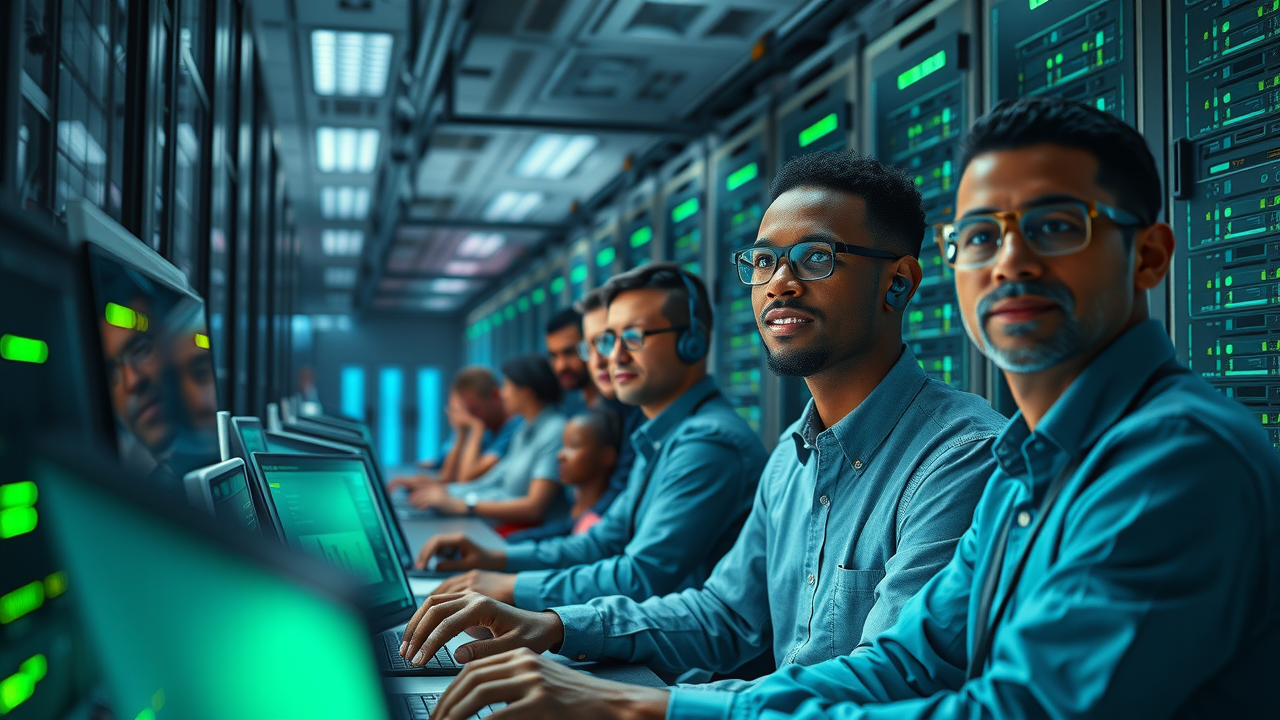 Modern African server farm supporting digital sovereignty africa q&a
